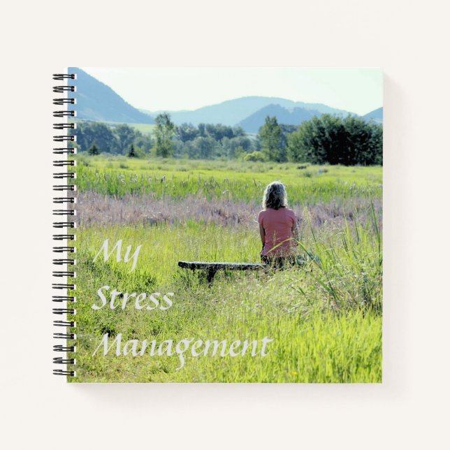 My Stress Management Journal Notizbuch (Vorderseite)