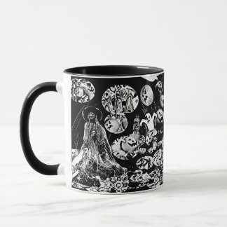 My Super Halloween black and white Tasse