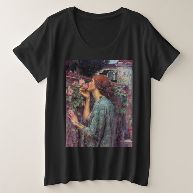 My_Sweet_Rose Große Größe T-Shirt (Design vorne)