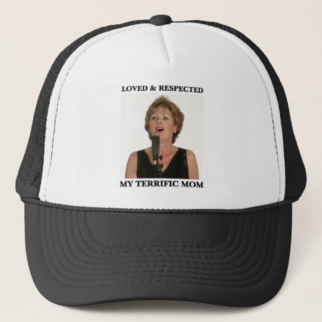My Terrific Mom™ Trucker Hat (Customize It!) Truckerkappe (Vorderseite)
