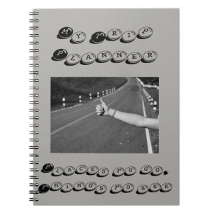 My trip planner - places to go, things to see notizblock