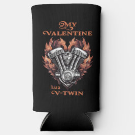 My Valentine has a V-Twin, Biker Selters Dosenkühler