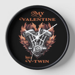 My Valentine has a V-Twin, Biker style Uhr