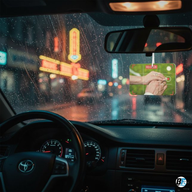 My Wife, My Life - Custom Elegant Photo Rec Car Autolufterfrischer (Von Creator hochgeladen)