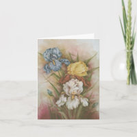 My Wild Iris Note Card