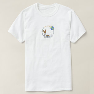 My World Red White Rat Terrier T-Shirt
