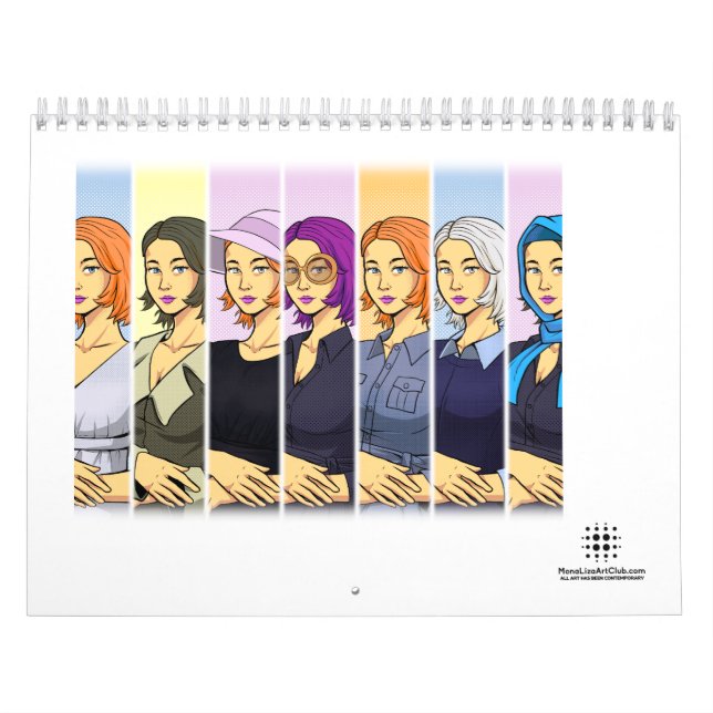 My Year with MonaLiza Kalender (Titelbild)