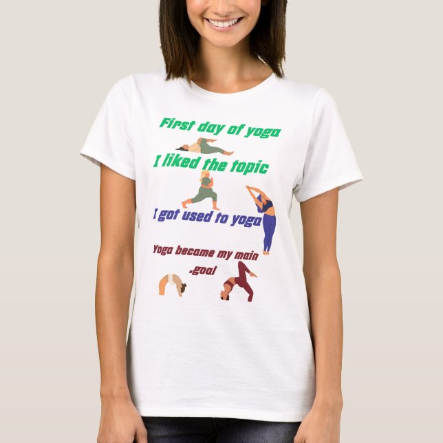 My Yoga Story: Von Neugier bis zum Lifestyle T-Shirt (Vorderseite)