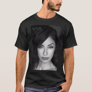 Mya Nah Schwarz-weiß T-Shirt