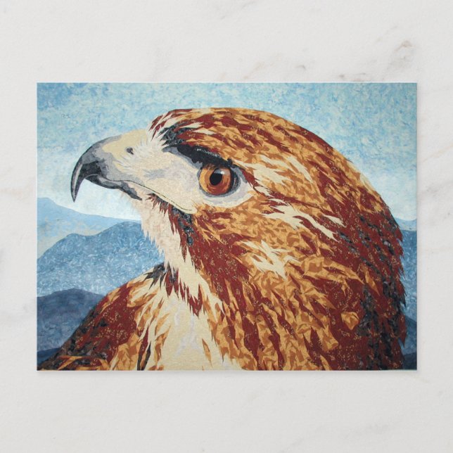 Mya - Red-Schwanz Hawk Postcard Postkarte (Vorderseite)