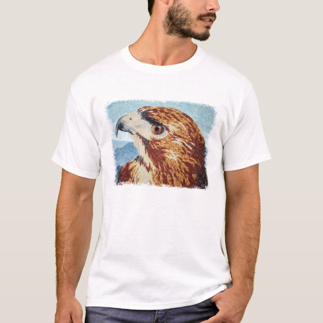 Mya - Red-Schwanz Hawk T - Shirt (Vorderseite)