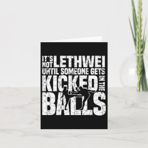 Myanmar Boxing Burmese Boxer Art F 9 Limbs Lethwei Karte