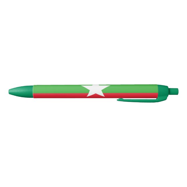Myanmar-Flagge Kugelschreiber (Unterseite)