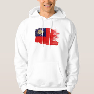 Myanmar-FlaggeHoodie Hoodie