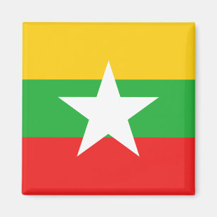 Myanmar-Flaggen-Magnet Magnet