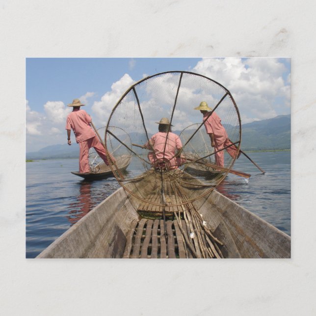 Myanmar Lifestyle Postkarte (Vorderseite)
