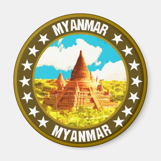 Myanmar Magnet (Vorne)
