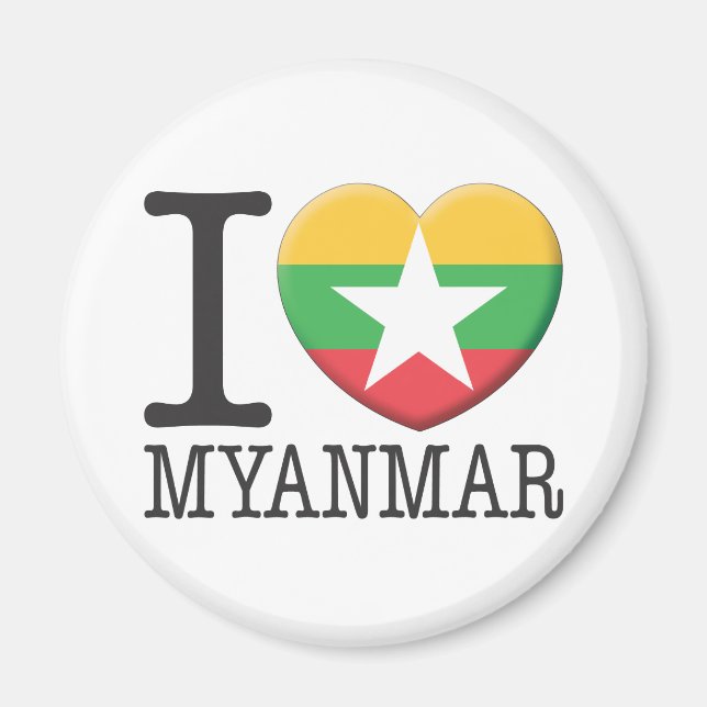 Myanmar Magnet (Vorne)