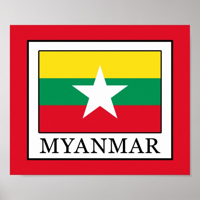 Myanmar Poster (Vorne)