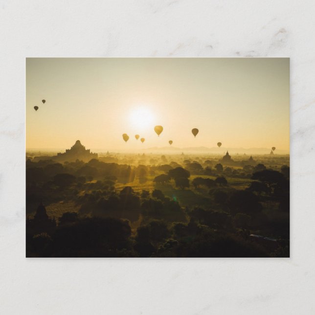 Myanmar Postkarte (Vorderseite)