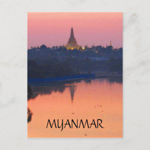 Myanmar Postkarte