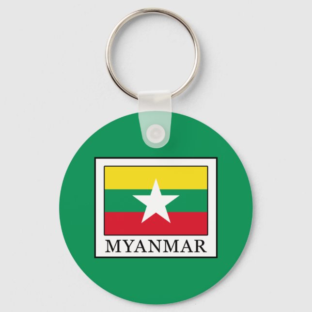 Myanmar Schlüsselanhänger (Vorderseite)