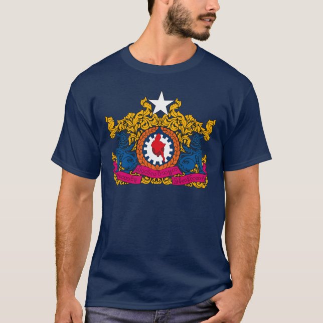 Myanmar-Siegel-T - Shirt (Vorderseite)