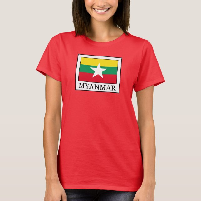 Myanmar T-Shirt (Vorderseite)