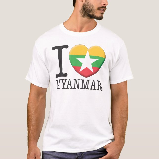 Myanmar T-Shirt (Vorderseite)
