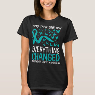 Myasthenia Garvis Awareness Ribbon Garvis Month T-Shirt