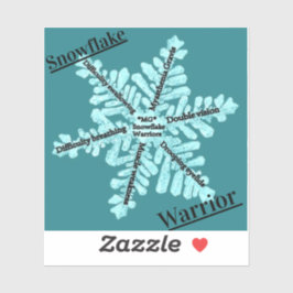 Myasthenia Gravis Awareness [b] Aufkleber