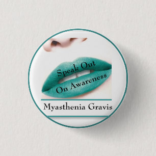 Myasthenia Gravis Awareness Button