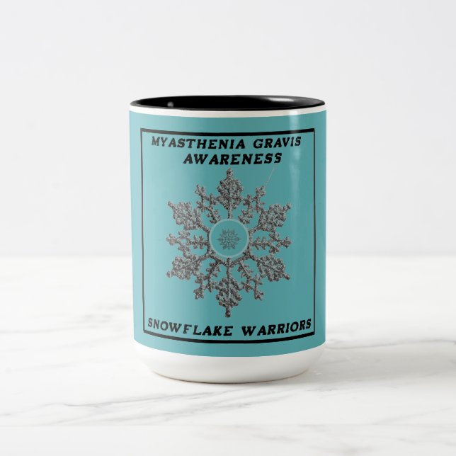 Myasthenia Gravis Awareness Coffee Tasse (Mittel)