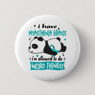 Myasthenia Gravis Bewusstsein Monat Band Geschenke Button