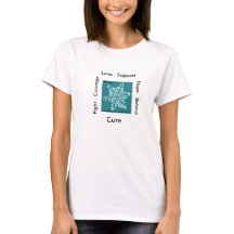 Myasthenia Gravis Bewusstseins-Damen-T-Shirt