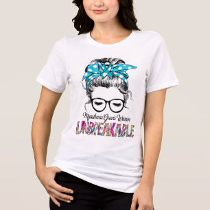 Myasthenia Gravis Sensibilisierungskampagne Unters Tri-Blend Shirt