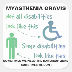 Myasthenia Gravis STICKER