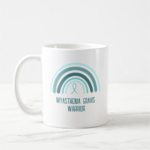 Myasthenia Gravis Warrior Rainbow and Ribbon Kaffeetasse