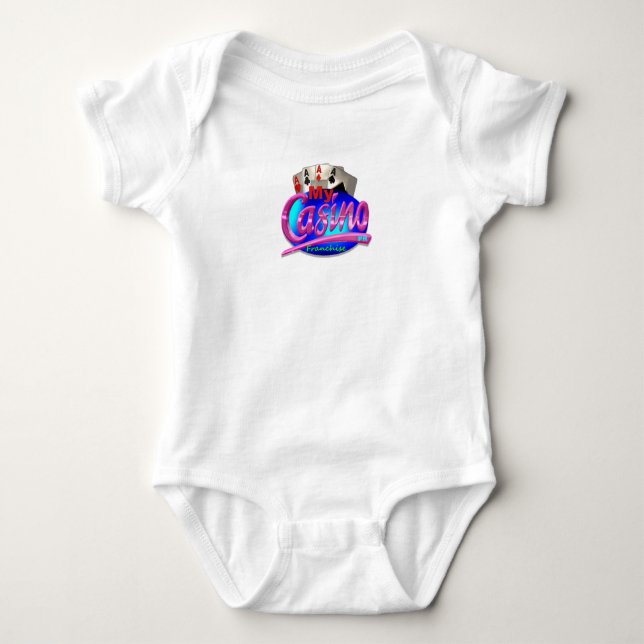 MyCasino onesee Baby Strampler (Vorderseite)
