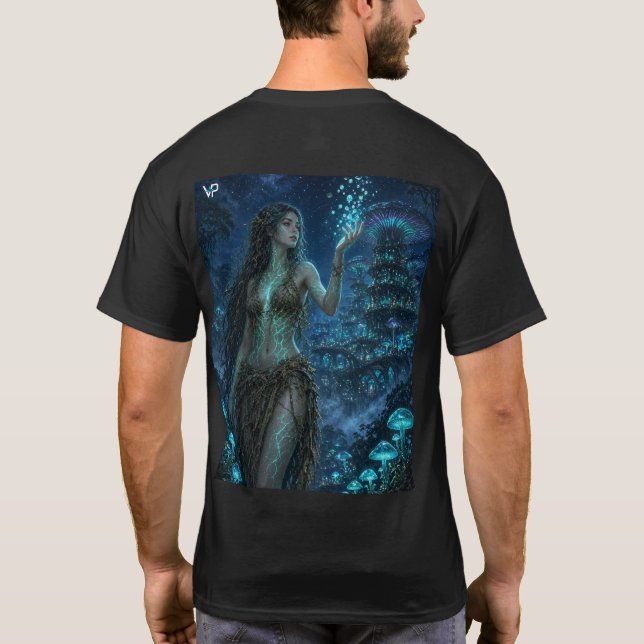 Mycelium-Muse T-Shirt (Rückseite)