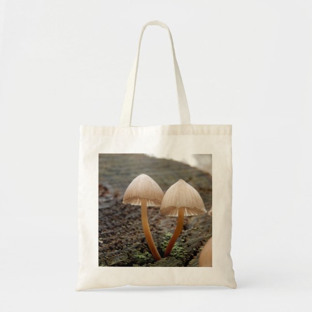 Mycena inclinata Mushroom Tote Bag Tragetasche (Vorne)