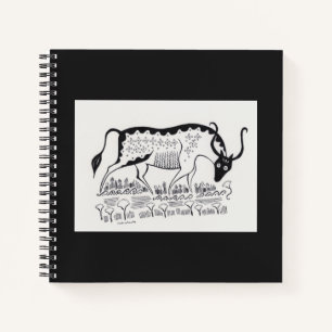 Mycenaean griechisch Inspiriert Bull Notebook Notizbuch
