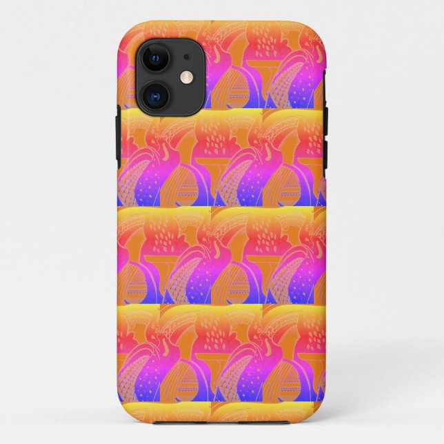 Mycenaean Griechisch Inspirierte Gossips iPhone Fa Case-Mate iPhone Hülle (Rückseite)