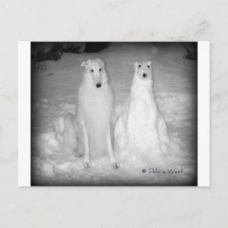 Mychtar und Snowdog ! :) Postkarte