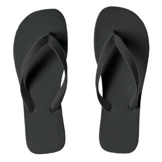 Mydeas | Schwarze Farbe Flip Flops