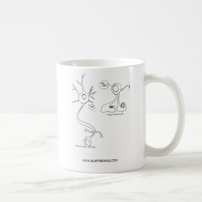 Myelin Pusher Kaffeetasse (Rechts)