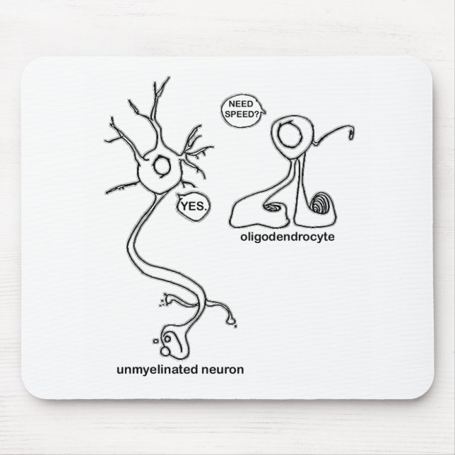 Myelin Pusher Mousepad (Vorne)