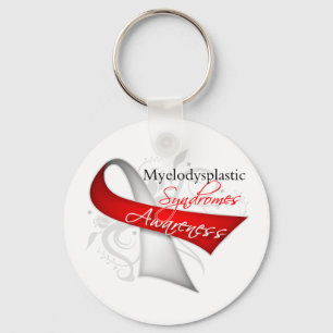 Myelodysplastic Syndrom-Bewusstseins-Band Schlüsselanhänger
