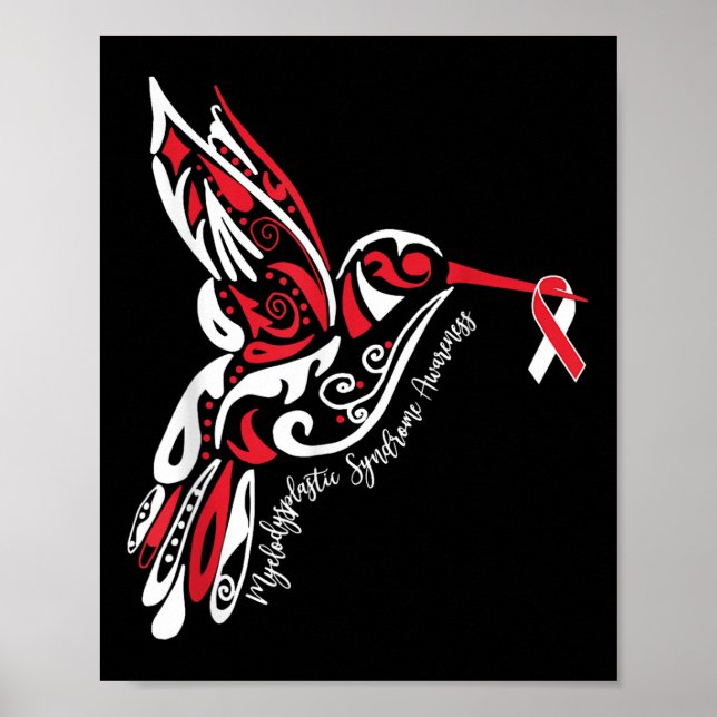 Myelodysplastisches Syndrom Mds Awareness Poster (Vorne)