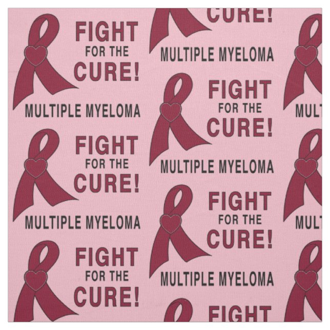 Myeloma-Kampf für die Heilung Stoff (Muster)